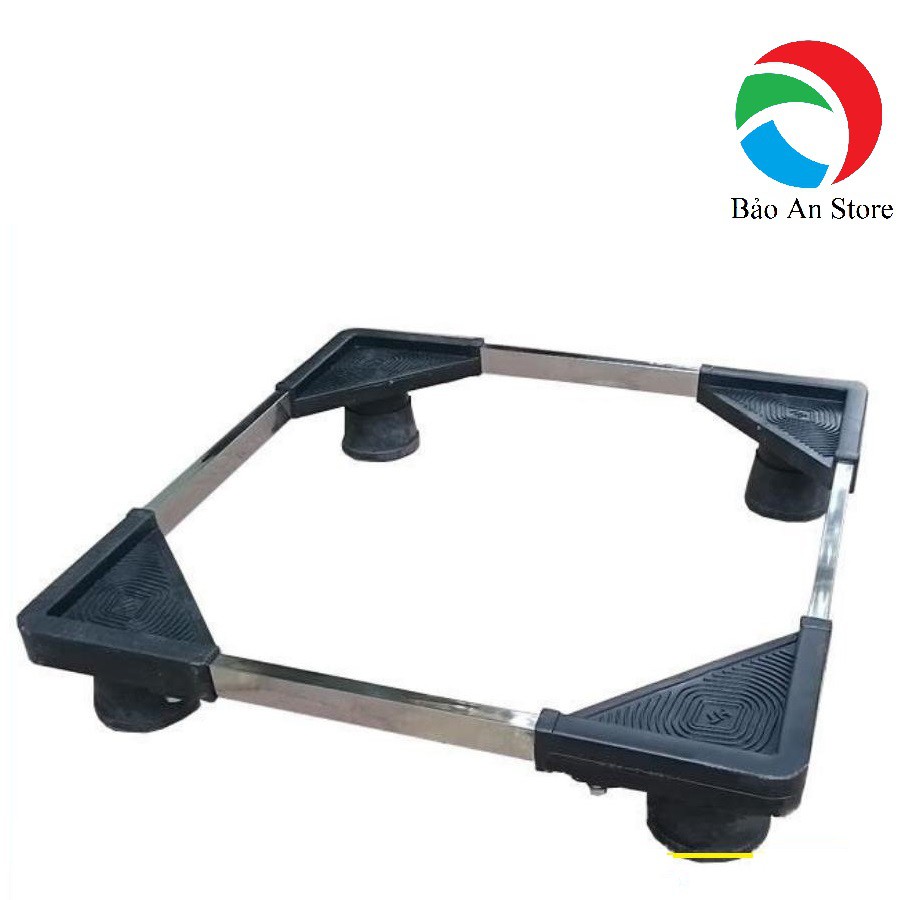 Kệ chân để máy giặt tủ lạnh inox đa năng