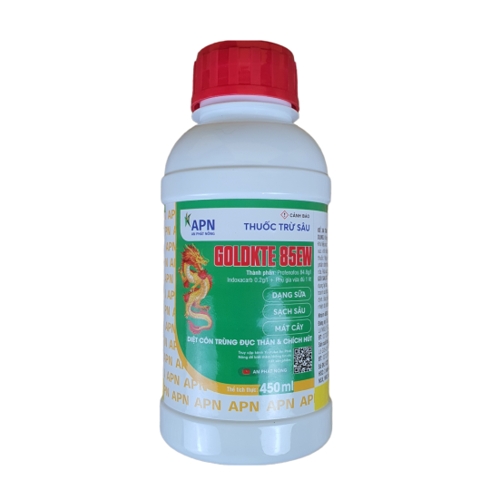 Thuốc trừ sâu RỒNG LỬA 85 EW (chai 480ml) - diệt các loại sâu và nhóm côn trùng chích hút: sâu vẽ bùa, sâu đàn ăn đọt, bọ trĩ, rầy phấn, rầy xanh, rệp sáp, rầy mè