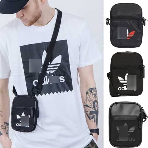 Túi đeo chéo mini das nam nữchống thấm tốt túi ví nam full tag code Bảo Hành trọn đời khóa kéo đường may