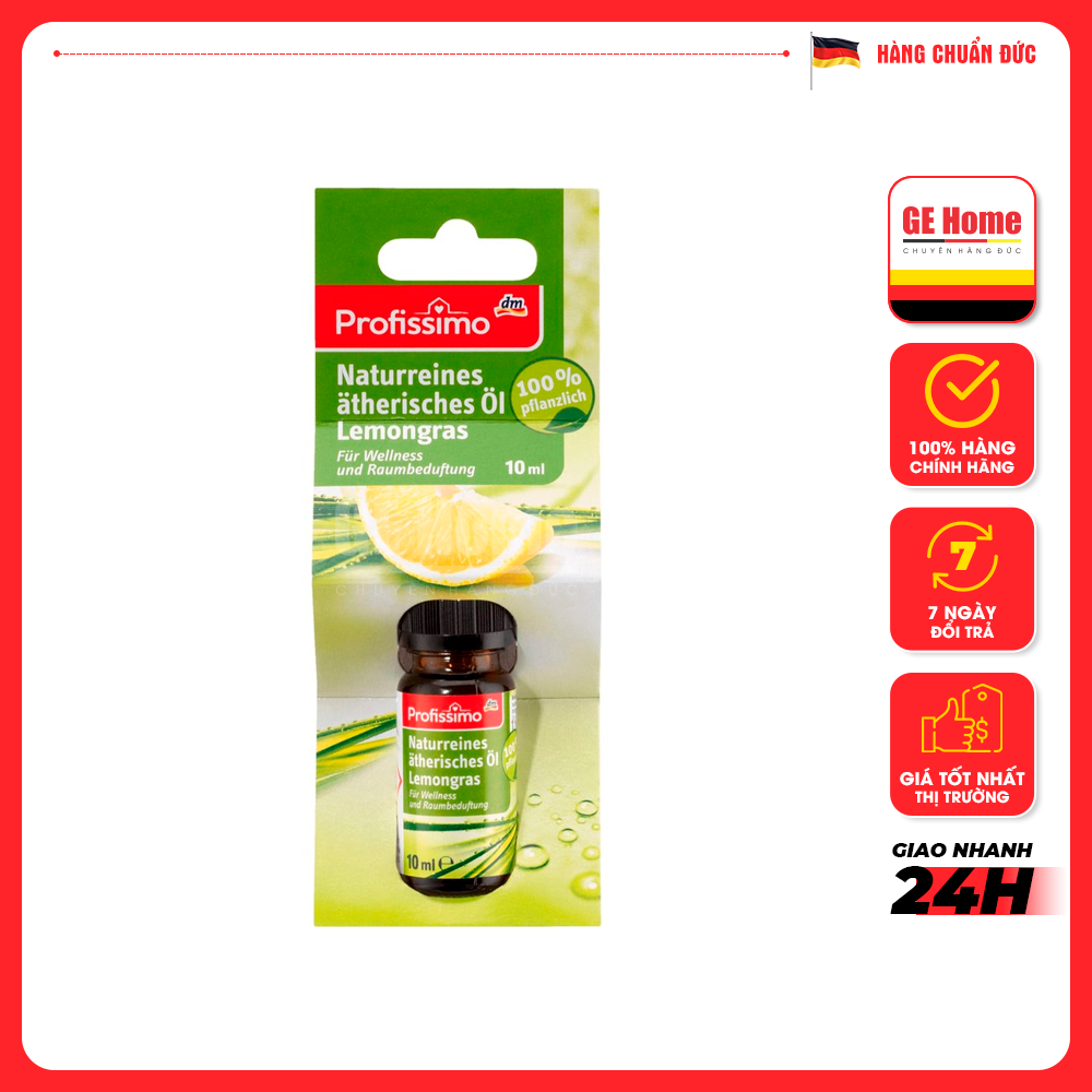 Tinh dầu nguyên chất profissimo chanh sả 10ml