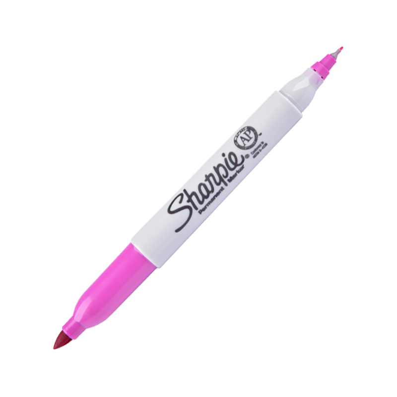 Bút lông dầu Sharpie Twin Tip Magenta 1783340