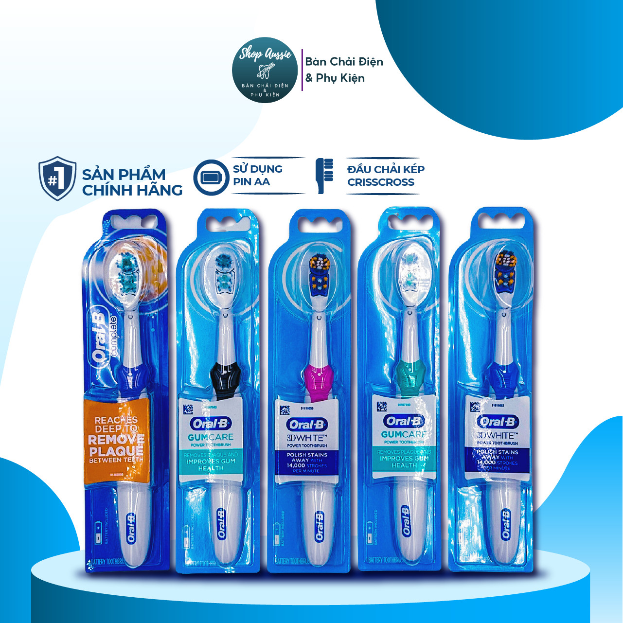 Bàn Chải Đánh Răng Pin Oral-B Complete