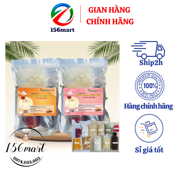 Set nguyên liệu làm nhân thập cẩm truyền thống / gà quay