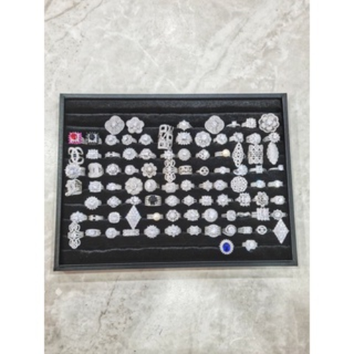 Khay nhung trưng nhẫn,mâm nhung hộp nhung trưng nhẫn