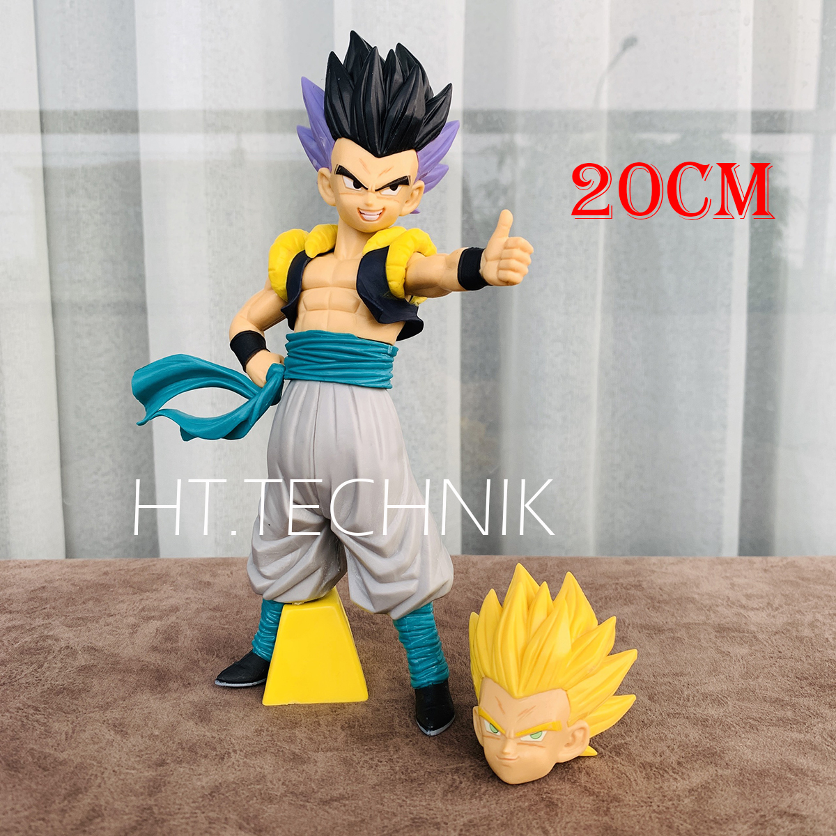 Hàng hot - Mô Hình Dragon Ball Gotenks ROS 2 Đầu Cực Đẹp Cam Kết Hàng Như Hình, Ảnh Shop Tự Chụp
