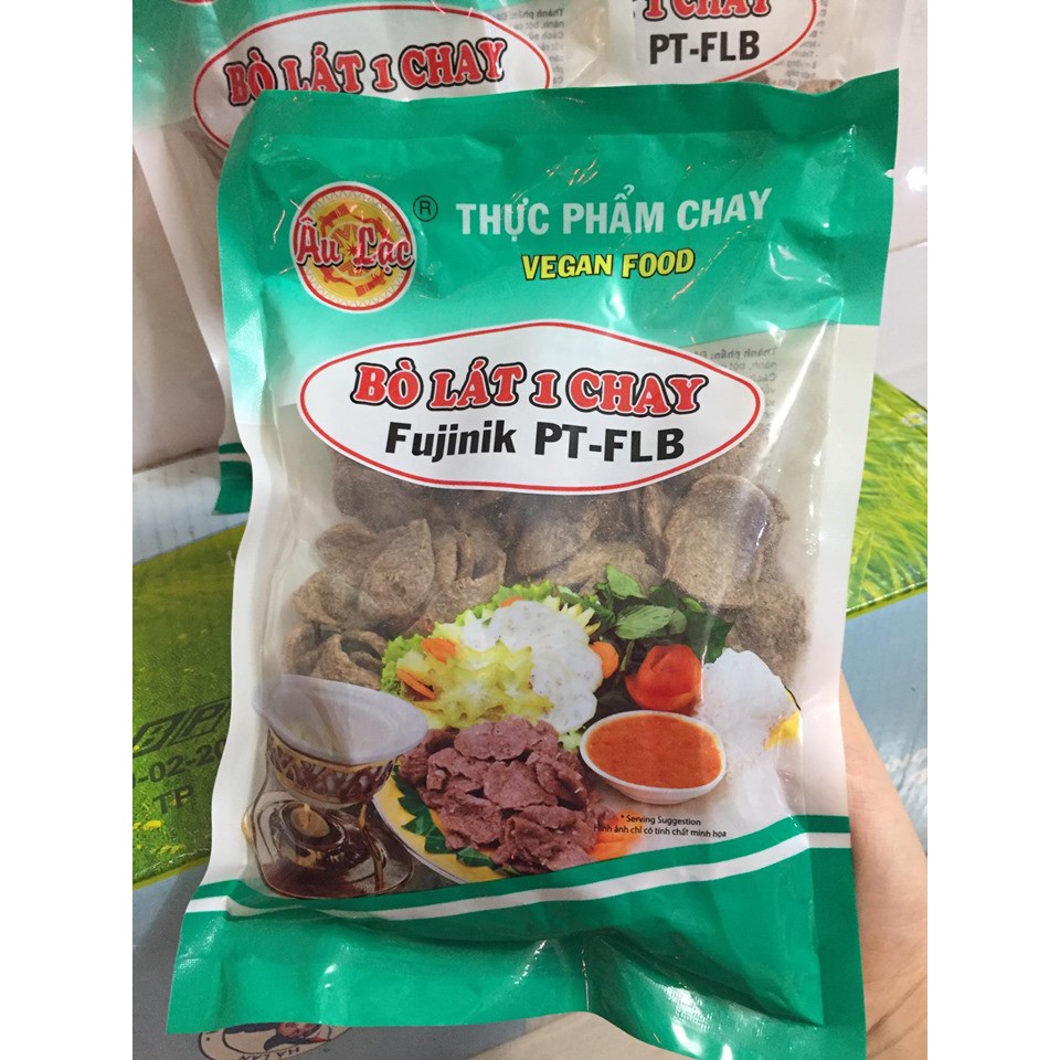 Bò lát 1 chay âu lạc ngon bổ sạch rẻ - bịch 100g - 3 bịch