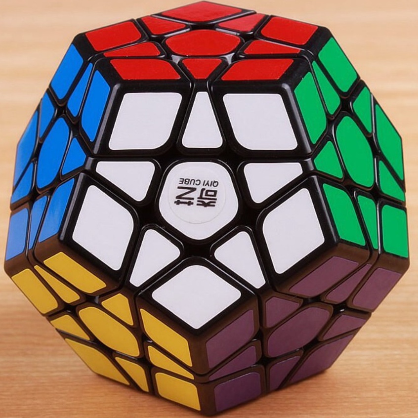 Rubik Biến Thể Megaminx Qiyi Rubik 12 Mặt Khối Lập Phương0