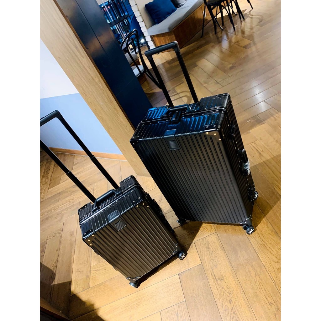 ✁ vali kéo du lịch rimowa khung nhôm khóa sập chống xước tsa-chống bể vỡ-size 29 ký gửi