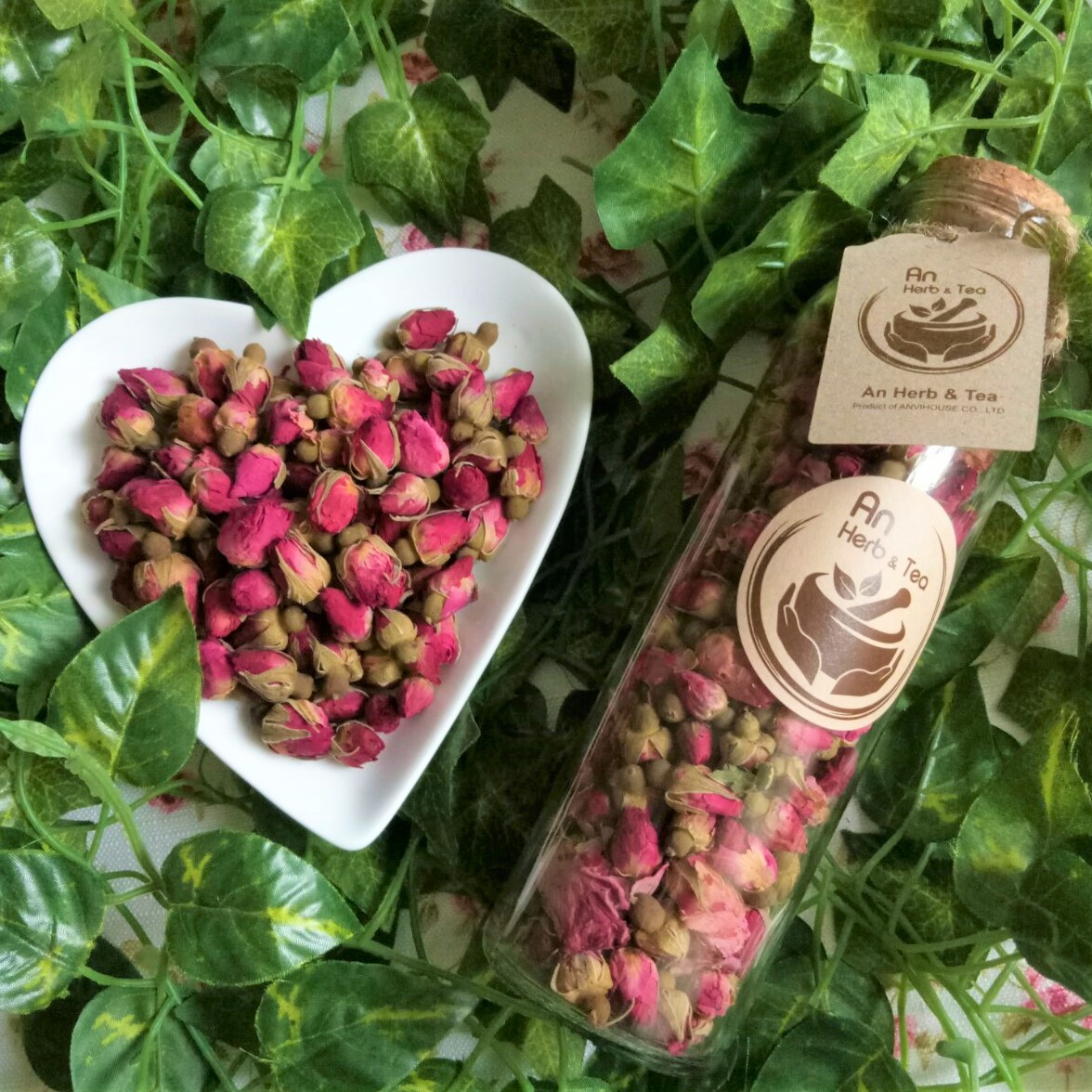 Trà hoa hồng tím an trà 50g