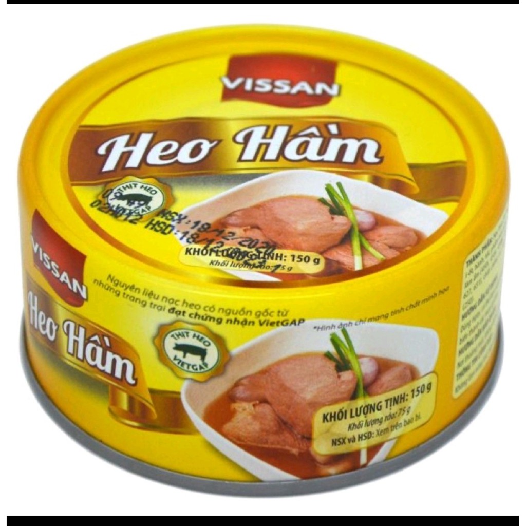 Com bo 4 hộp heo hầm vissan