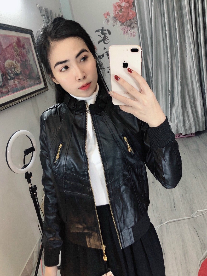 ÁO KHOÁC DA NỮ SIÊU HOT THỜI TRANG PA 1997