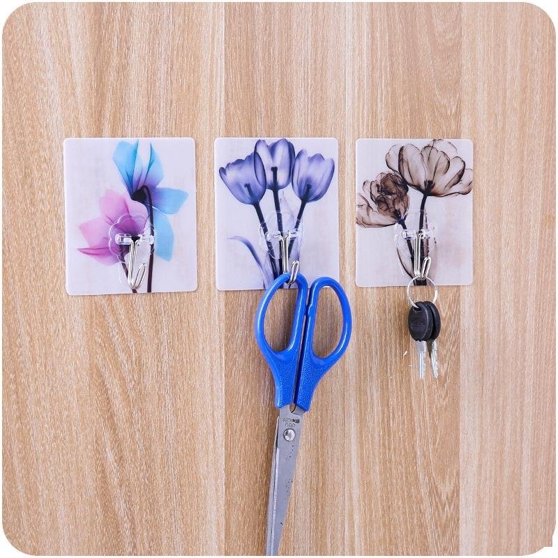 Combo 20 móc dán 3d dính tường siêu chịu lực - giao hình ngẫu nhiên