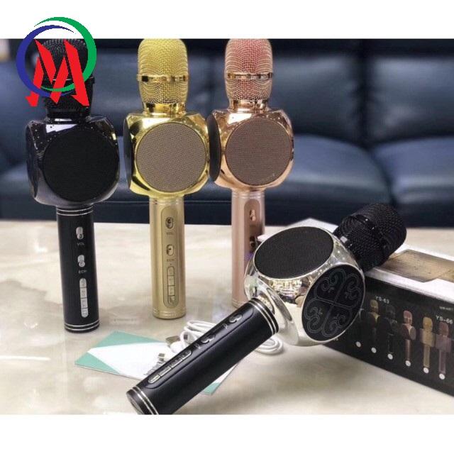 Mic Hát Karaoke Bluetooth Không Dây WS858 - Âm vang - Ấm - mic hát karaoke cầm tay mini - micro hát trên xe hơi - mic hát karaoke hay nhất hiện nay. 1 đổi 1