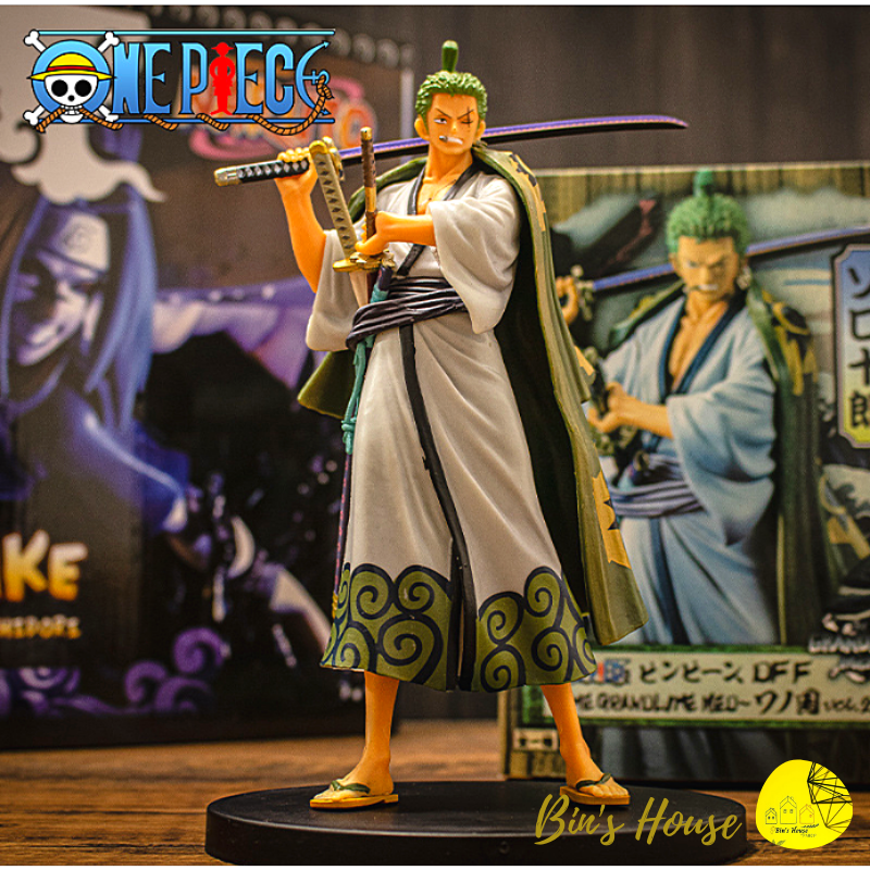 Mô hình nhân vật roronoa zoro trong truyện one piece- đồ chơi mô hình