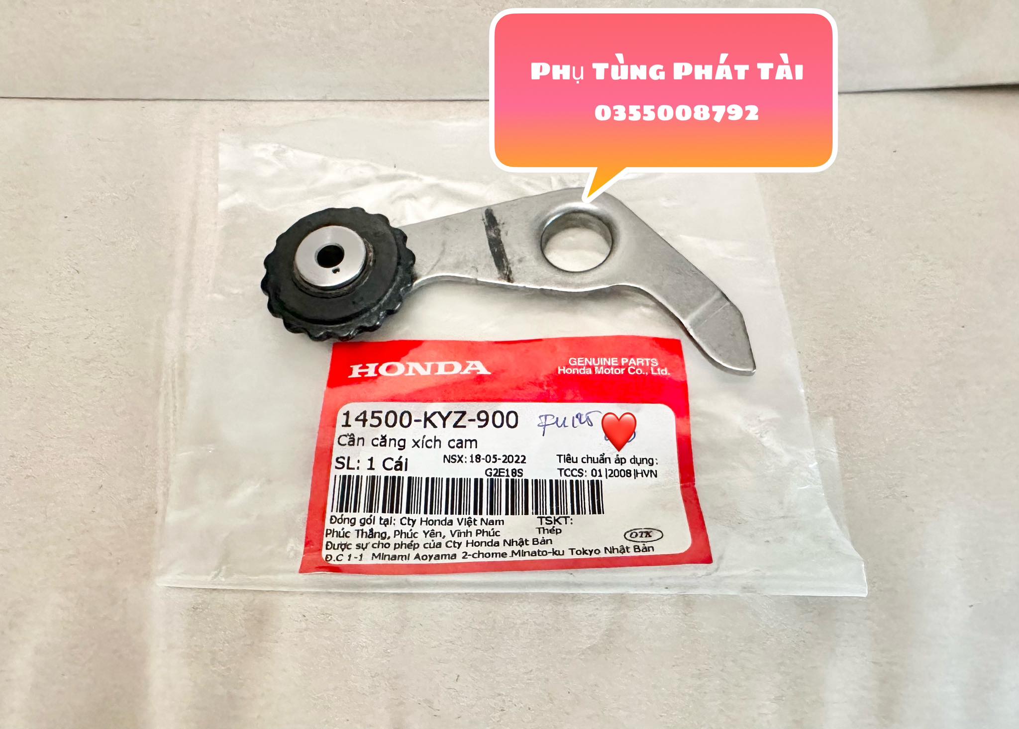 Cần tăng cam future 125 - future led chính hãng honda