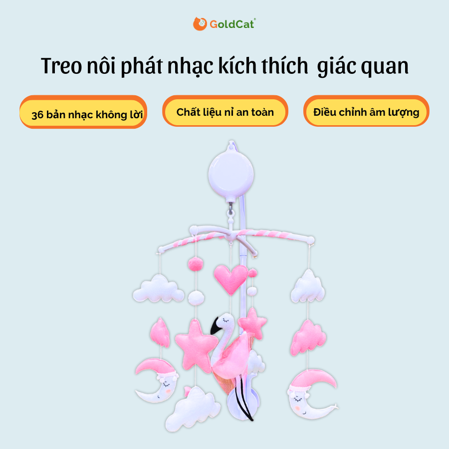 Treo Nôi Phát Nhạc Goldcat