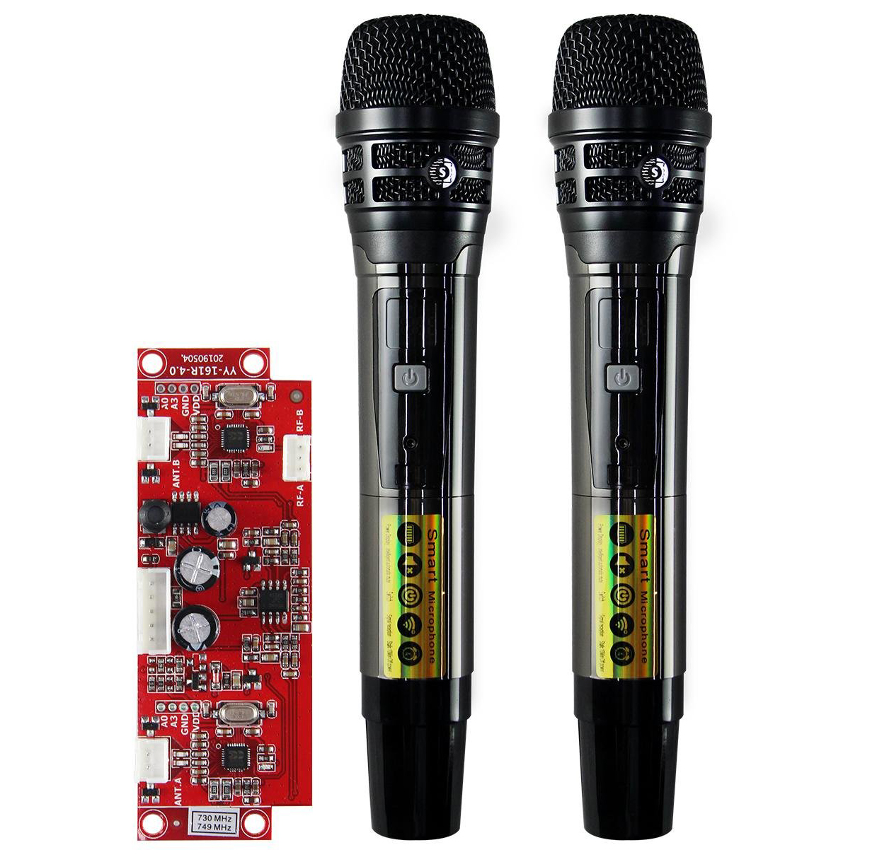 Micro loa kéo không dây dòng UGX 23 tần số UHF - Tự set tần số chuẩn loại 1