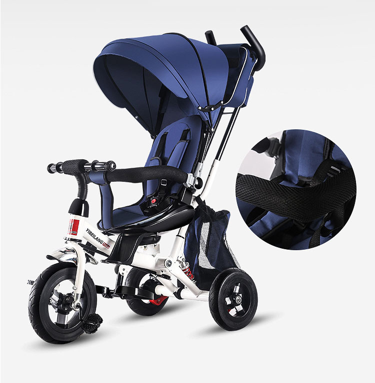 Xe đẩy em bé 2 chiều cao cấp, phụ kiện tháo rời - từ 6 tháng đến 6 tuổi