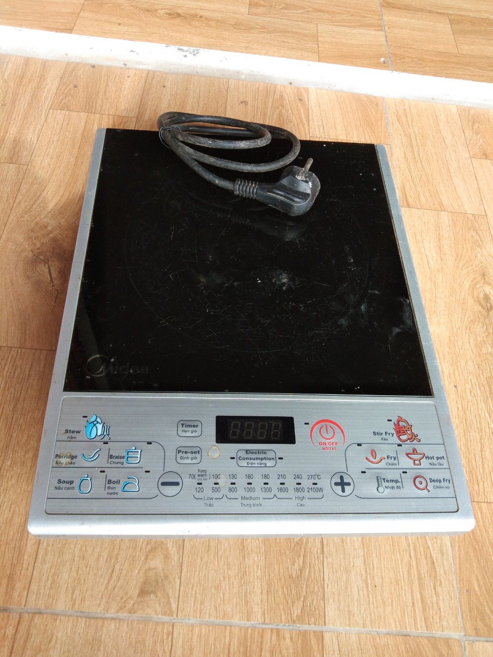 Bếp Điện Từ MIDEA