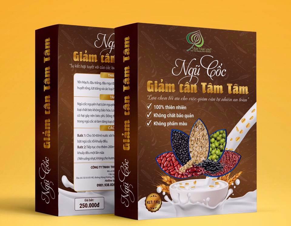 Ngũ cốc giảm cân tâm tâm 1kg