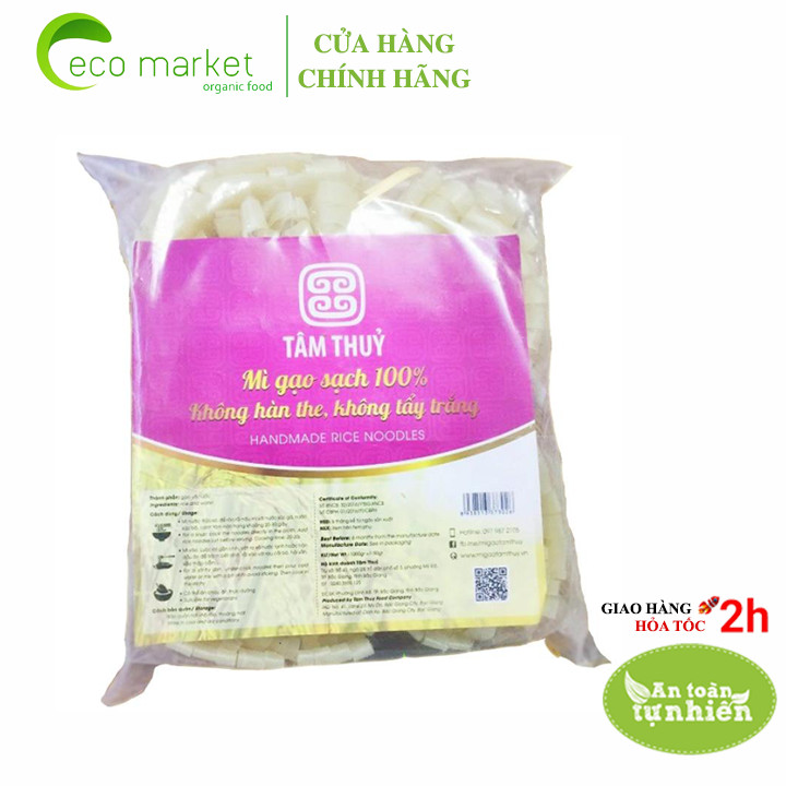 Mì gạo sạch quê sợi to Tâm Thuỷ 1kg