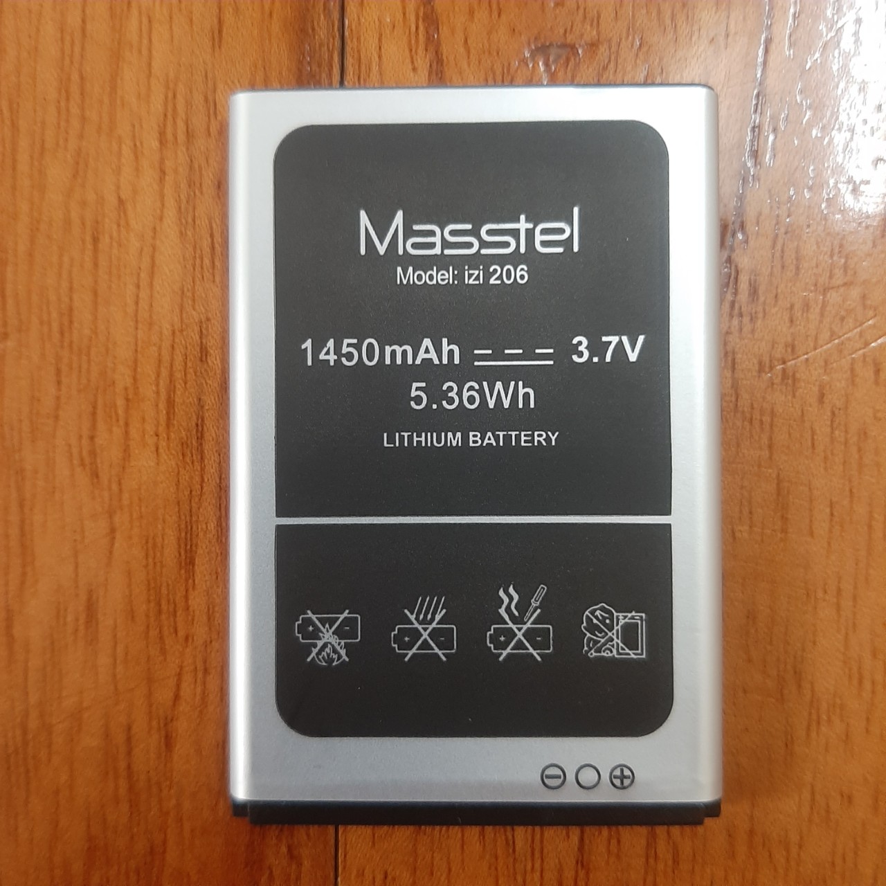 Pin Masstel Izi 206 chính hãng- Bảo hành 6 tháng