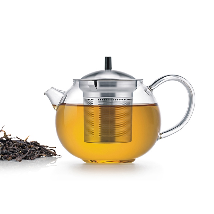 Bình thiền trà thủy tinh Samadoyo mini S057
