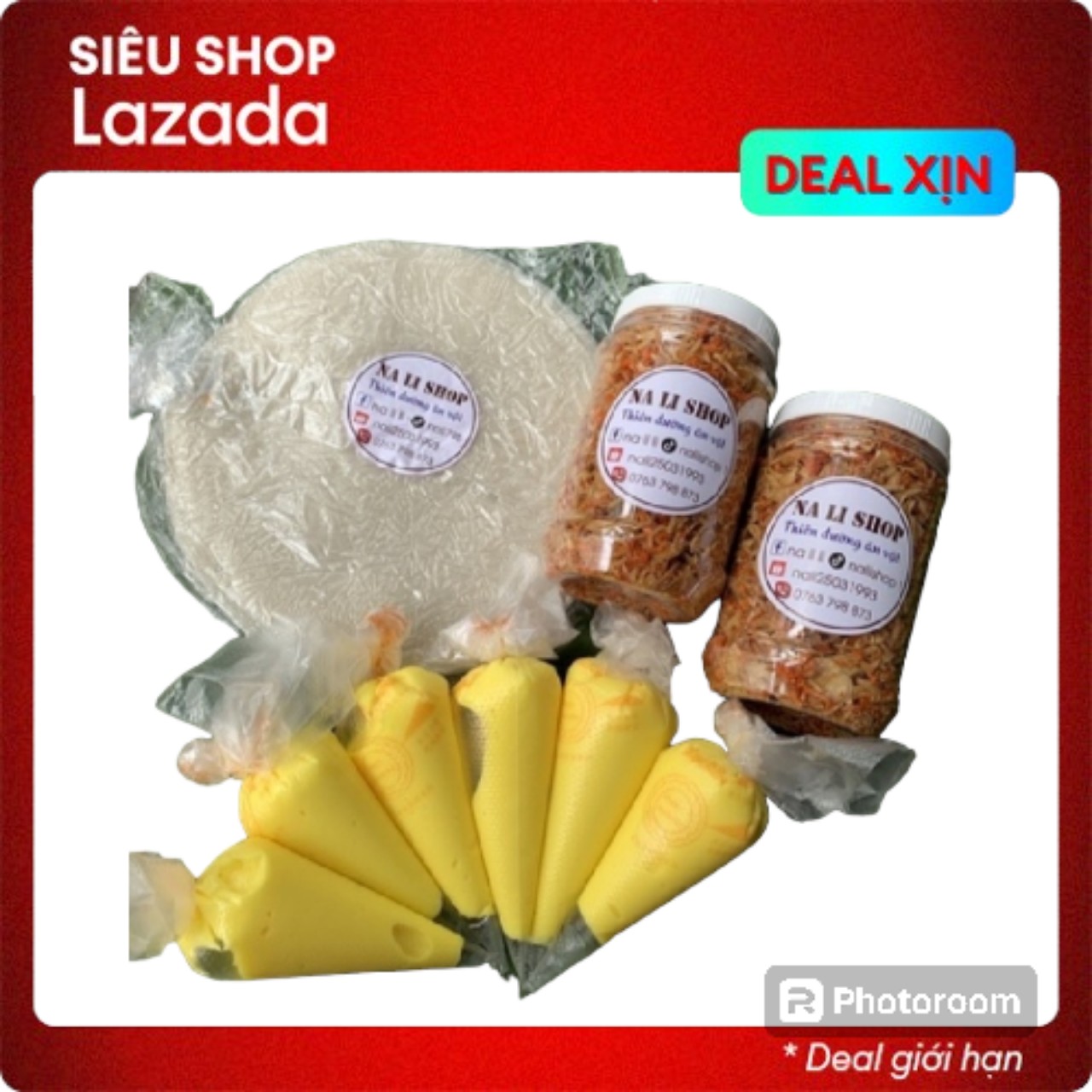 Combo bánh tráng phơi sương siêu hời