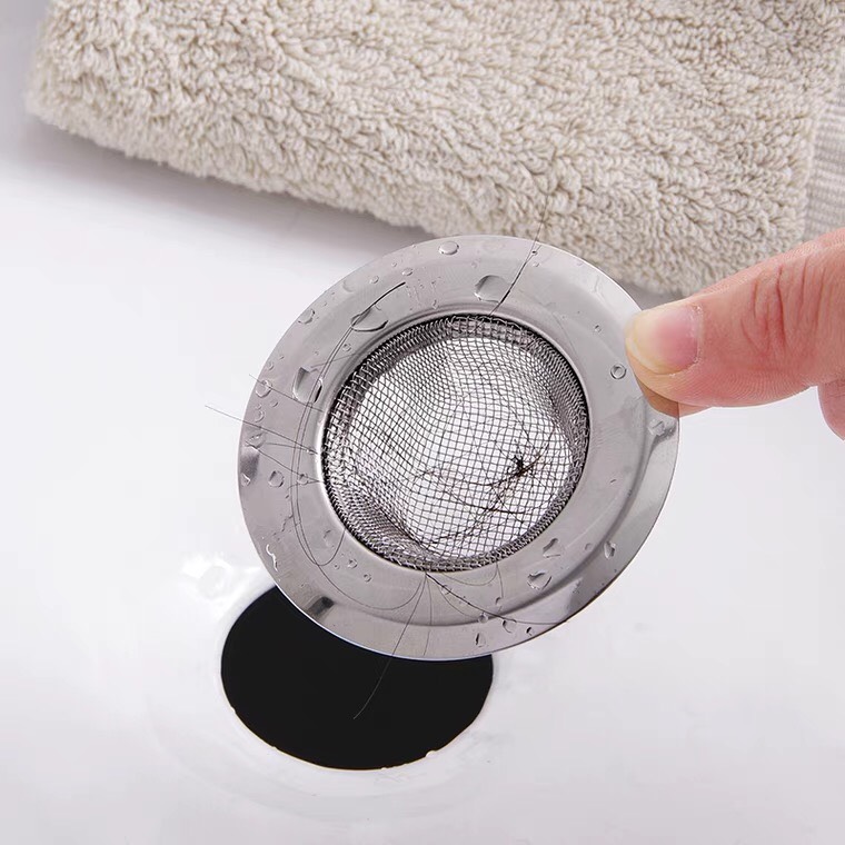 Lưới Lọc Inox Lưới Lọc Rác Chống Tắc Cống Không Gỉ Cao Cấp LEON STORE