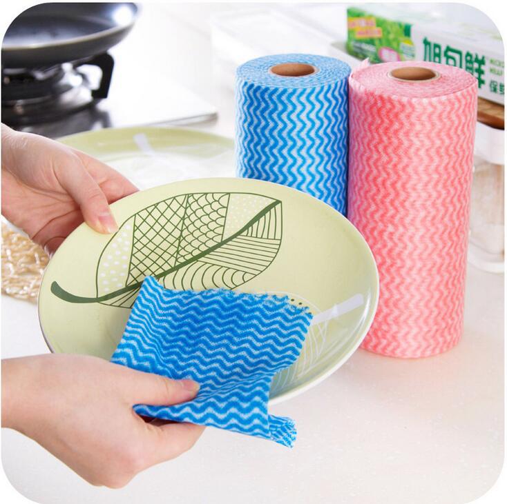 COMBO 10 Cuộn khăn lau đa năng HomeEasy, giấy lau đa năng