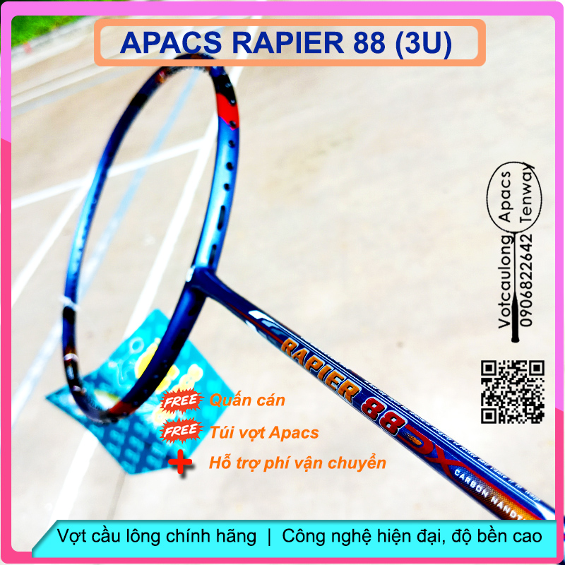 Vợt cầu lông Apacs Rapier 88 - 3U