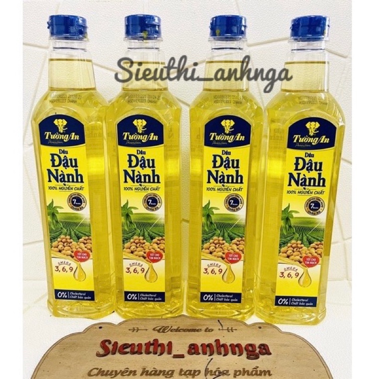 Dầu đậu nành tường an 1l