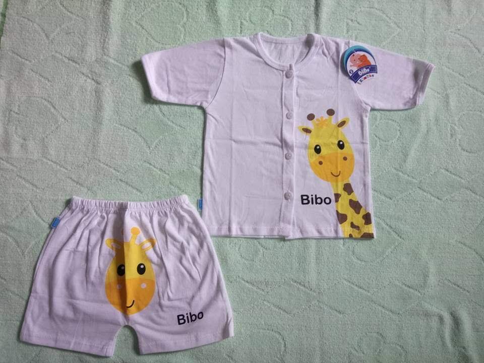 Đồ bộ ngắn tay Bibo cho bé từ 3kg - 12kg
