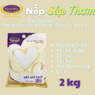 Nếp Sáp Thơm hút chân không - tài trợ ship