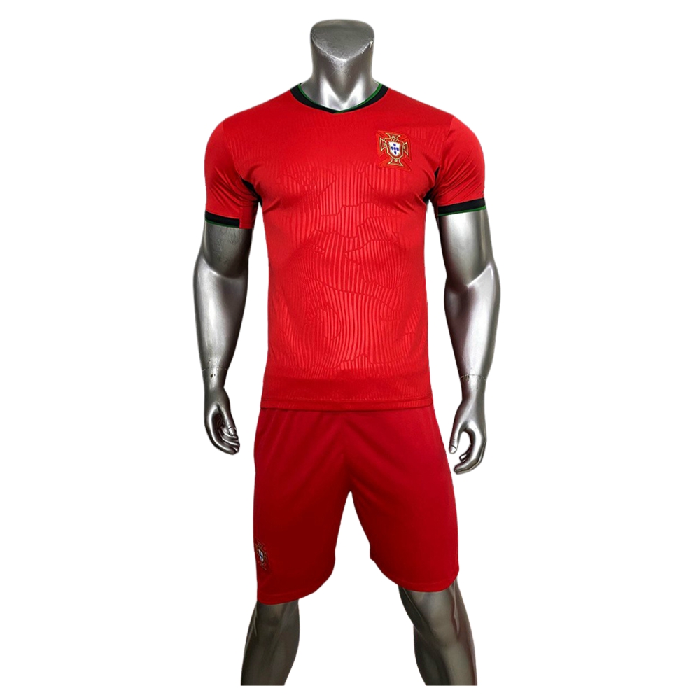 Quần áo bóng đá đội tuyển Bồ Đào Nha màu đỏ 2024 CÓ IN tên số