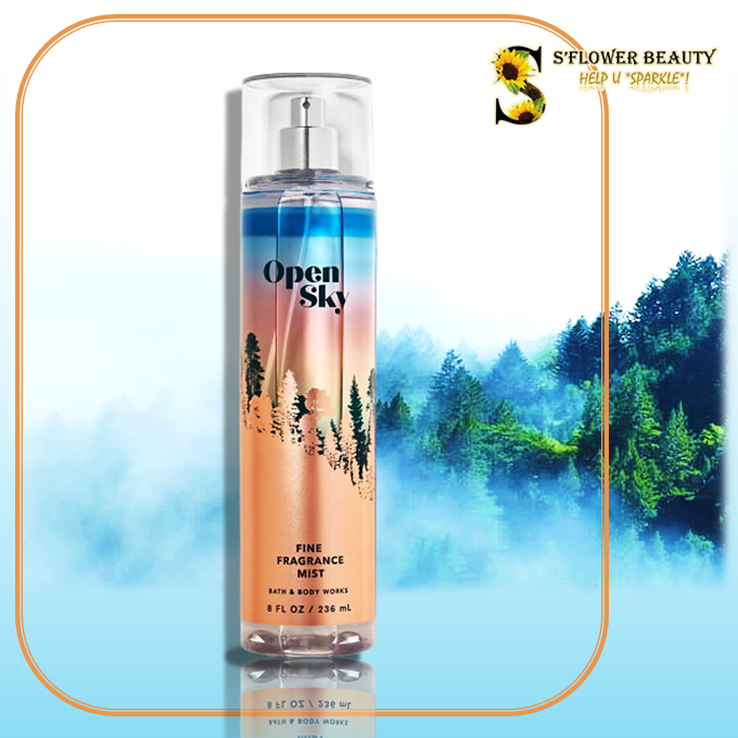 🌈 OPEN SKY | Xịt Thơm Nước Hoa Lưu Hương Toàn Thân Bath & Body Work Fine Fragrance Mist (236ml)