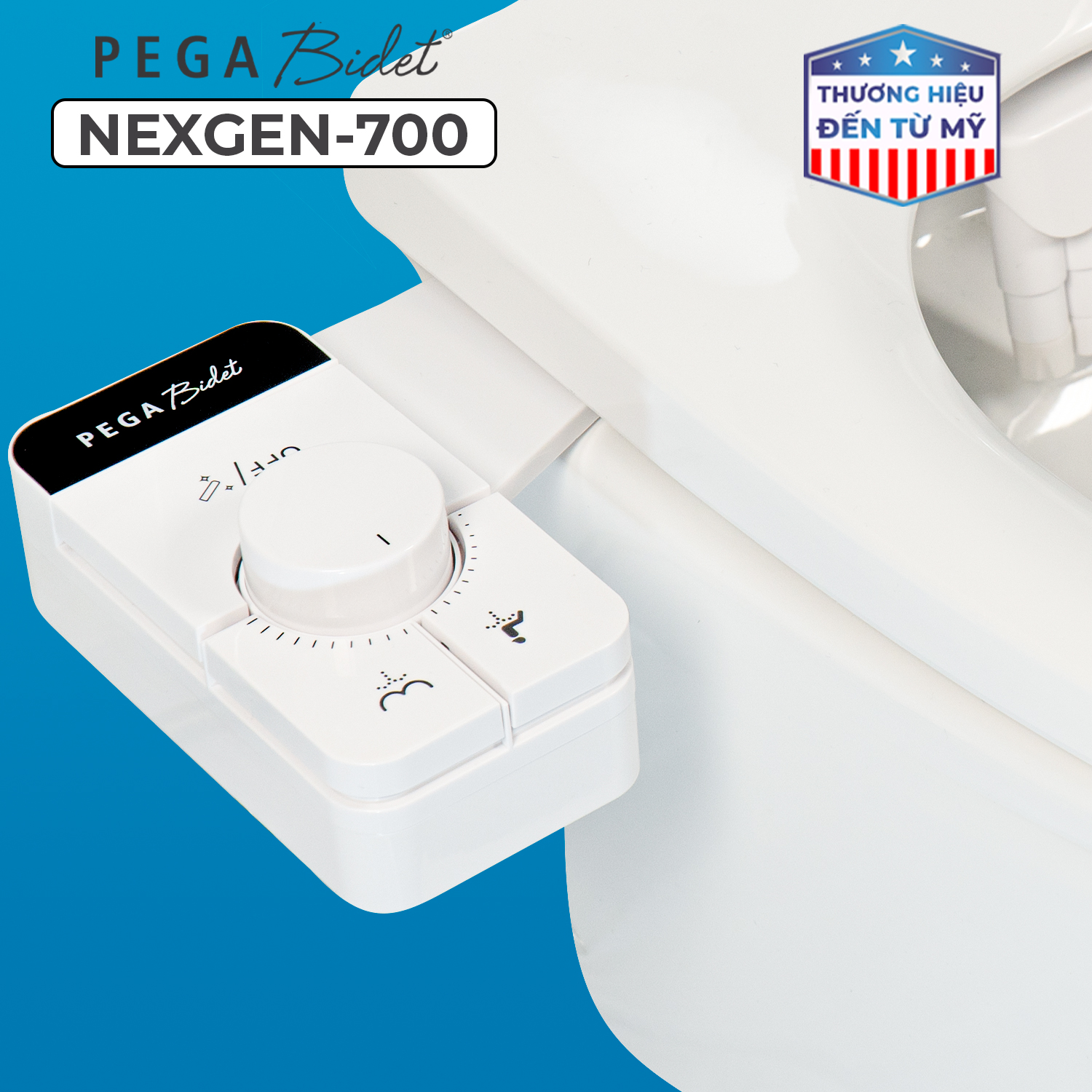 PEGA Bidet® Fresh Water Non-Electric Bidet Toilet Attachment - 6