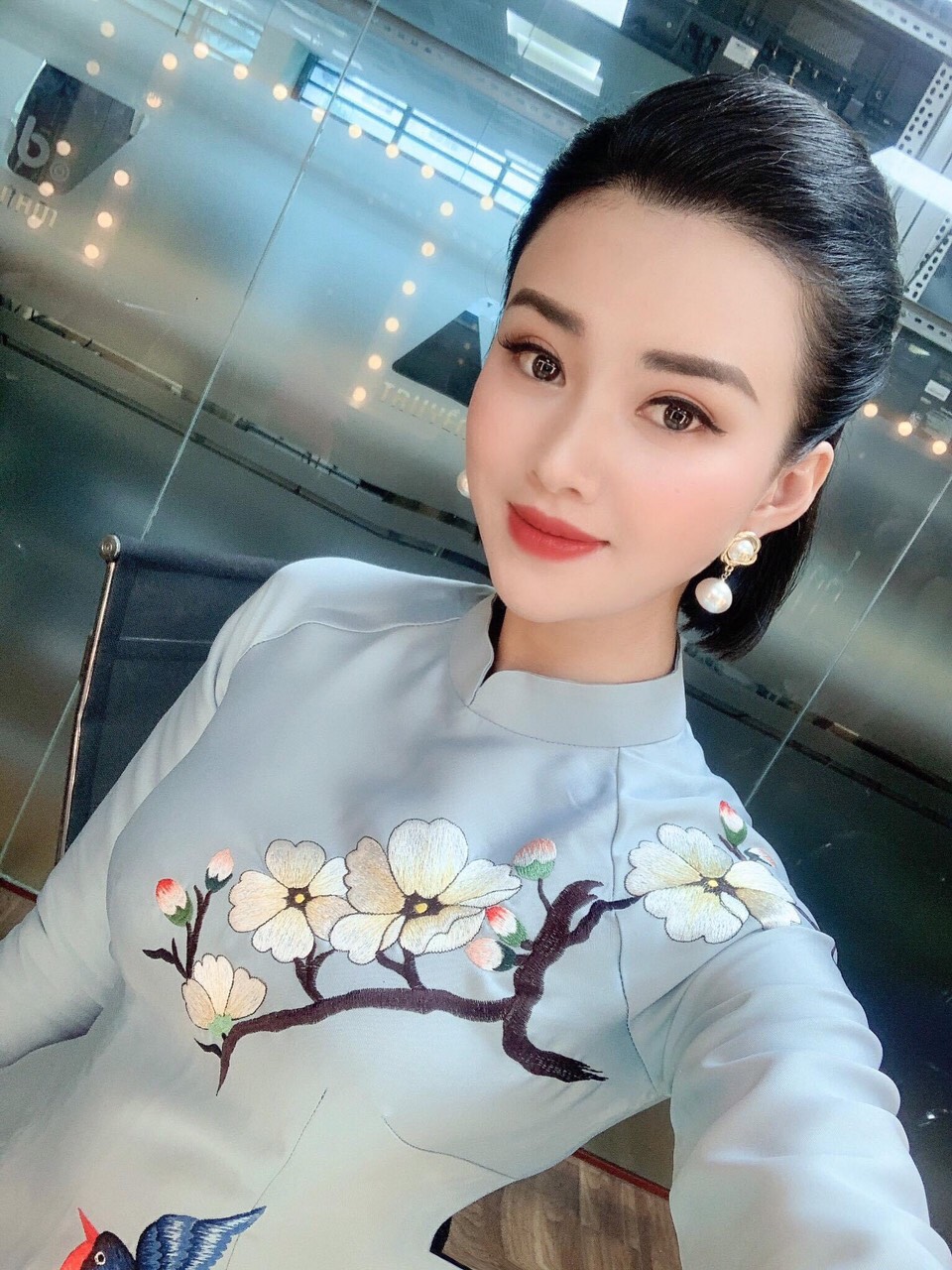 [ HOT HOT ] ÁO DÀI TRUYỀN THỐNG TÂY THI HOA THÊU TAY SIÊU ĐẸP