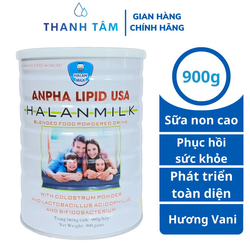 Sữa anpha lipid usa - vietnam24h - tăng sức đề kháng, hồi phục sức khỏe 900g