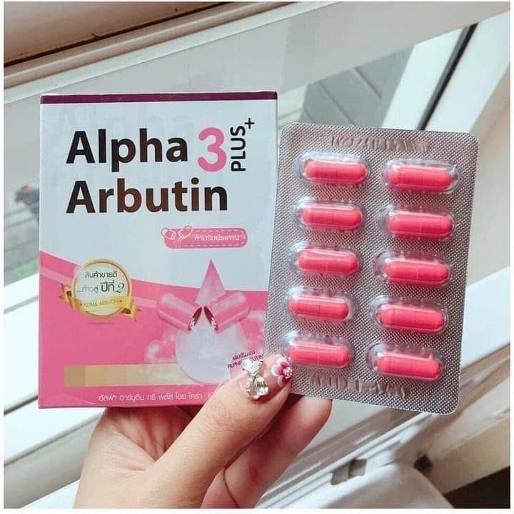 hộp 10 viên Kích Trắng ALPHA ARBUTIN