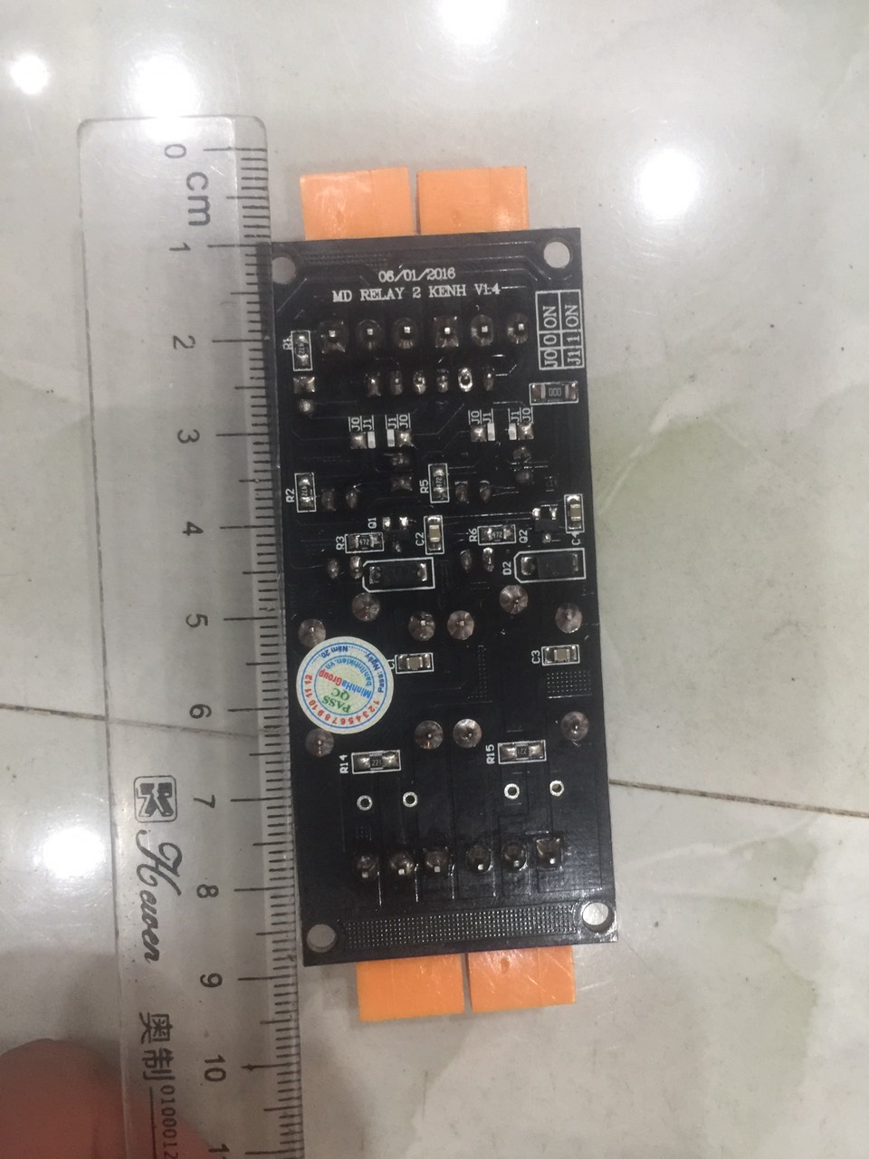 Module relay 2 kênh 5v10a rl2-0510