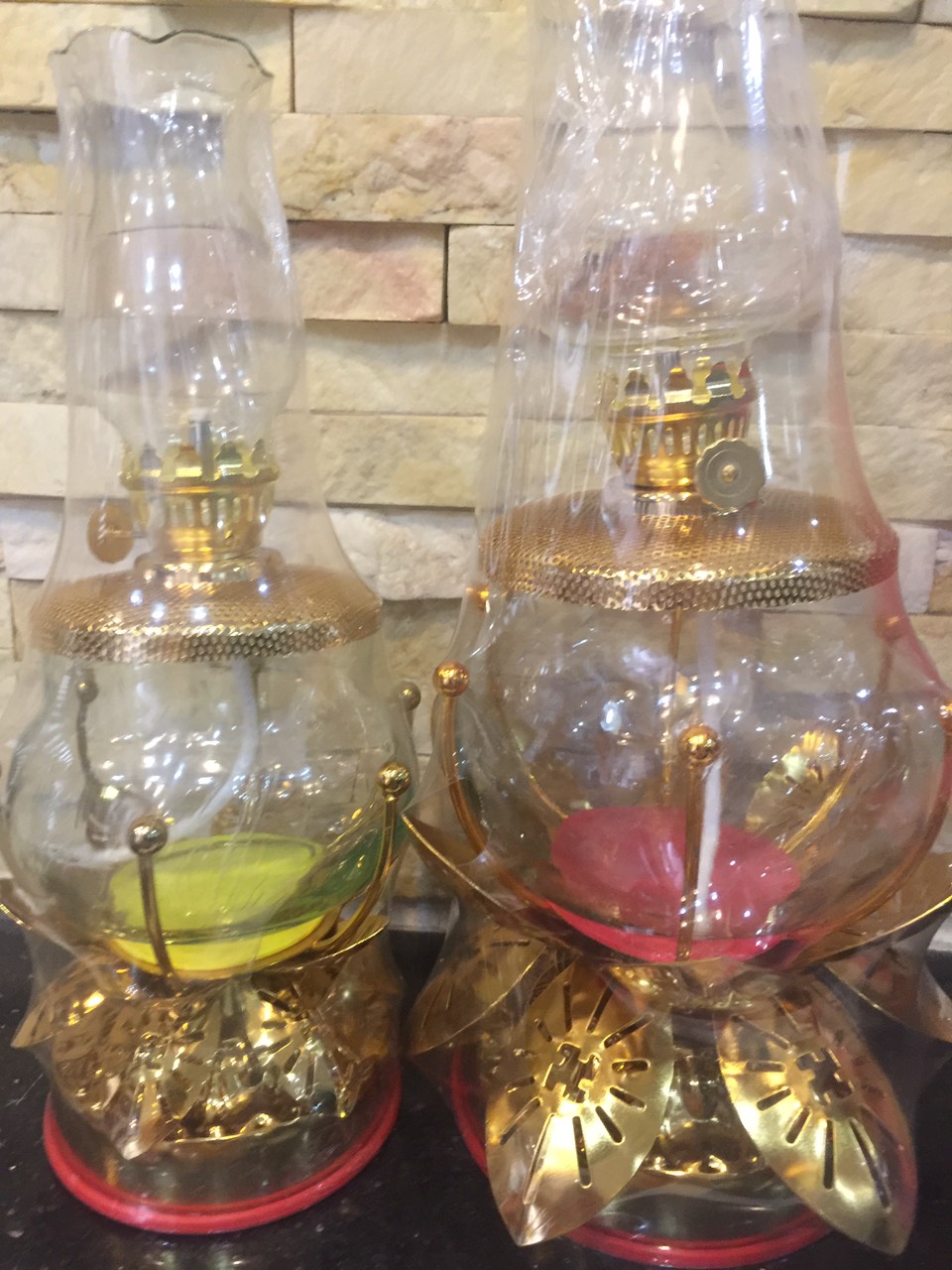 Đèn dầu lưu ly thủy tinh