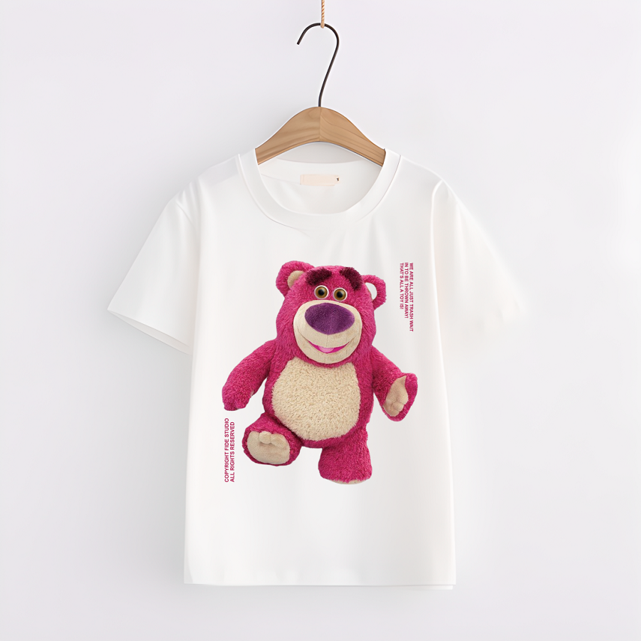 Áo Thun in hình Gấu dâu Lotso cực dễ thương cho bé - 6