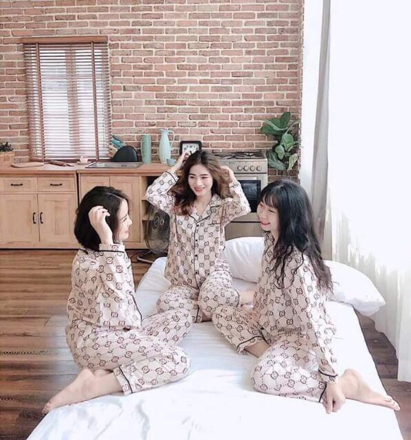 [ Huyen Trang Fashion ] [Ưu Đãi Giảm 10k Khi Mua 2 Bộ] Bộ Pijama Dài Tay Nam Nữ Màu Trơn, Bộ Đồ Mặc Nhà Sang Trọng