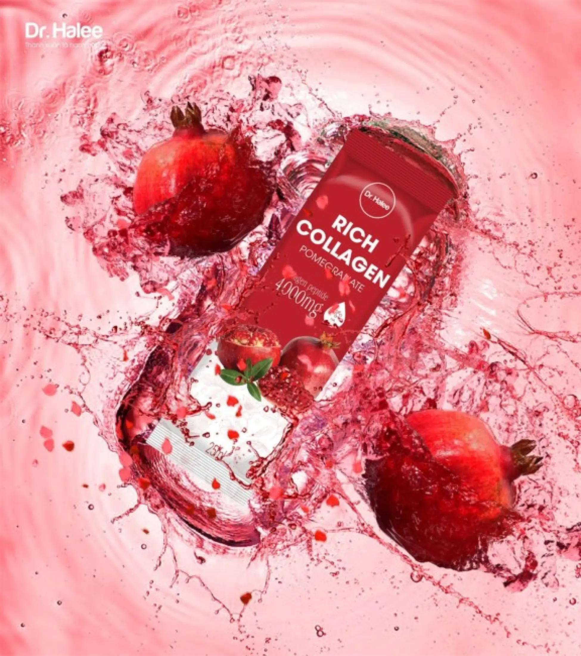 1 GÓI COLLAGEN LỰU ĐỎ DR HALEE DÙNG THỬ