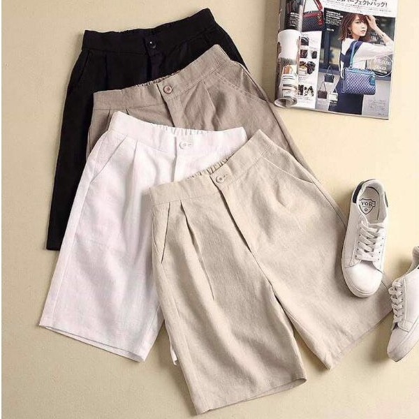 Quần đùi đũi khoá thật siêu XINH Culottes