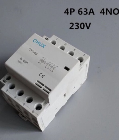 Khởi động từ 4p 63a 4no 230v