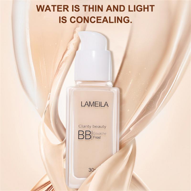 3 Màu BB Cream Kem Nền Dạng Lỏng Dưỡng Ẩm Chống Mụn Kem Che Khuyết Điểm Chống Mụn