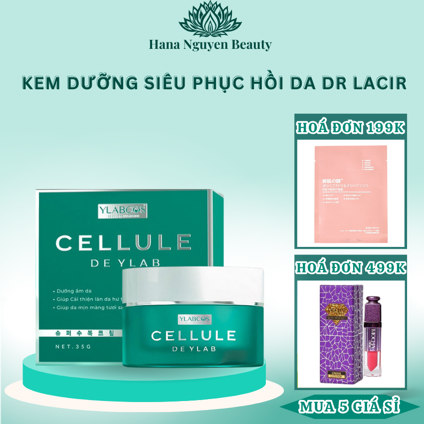 Kem siêu phục hồi da mặt Dr Lacir 35Gr - Giúp tái tạo phục hồi da yếu, da tổn thương