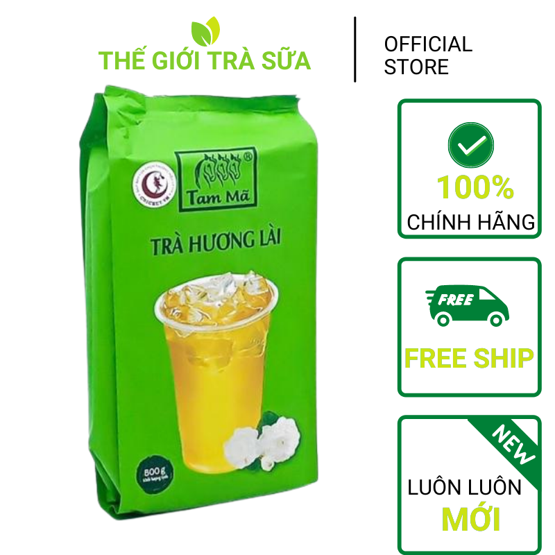 Trà lài Tam Mã vị thơm ngon dùng pha đồ uống giải khát , loại trà thượng hạng - cửa hàng thê giới trà sữa